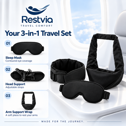 Restvia - First Class 3-in-1 Travel Sleep Set